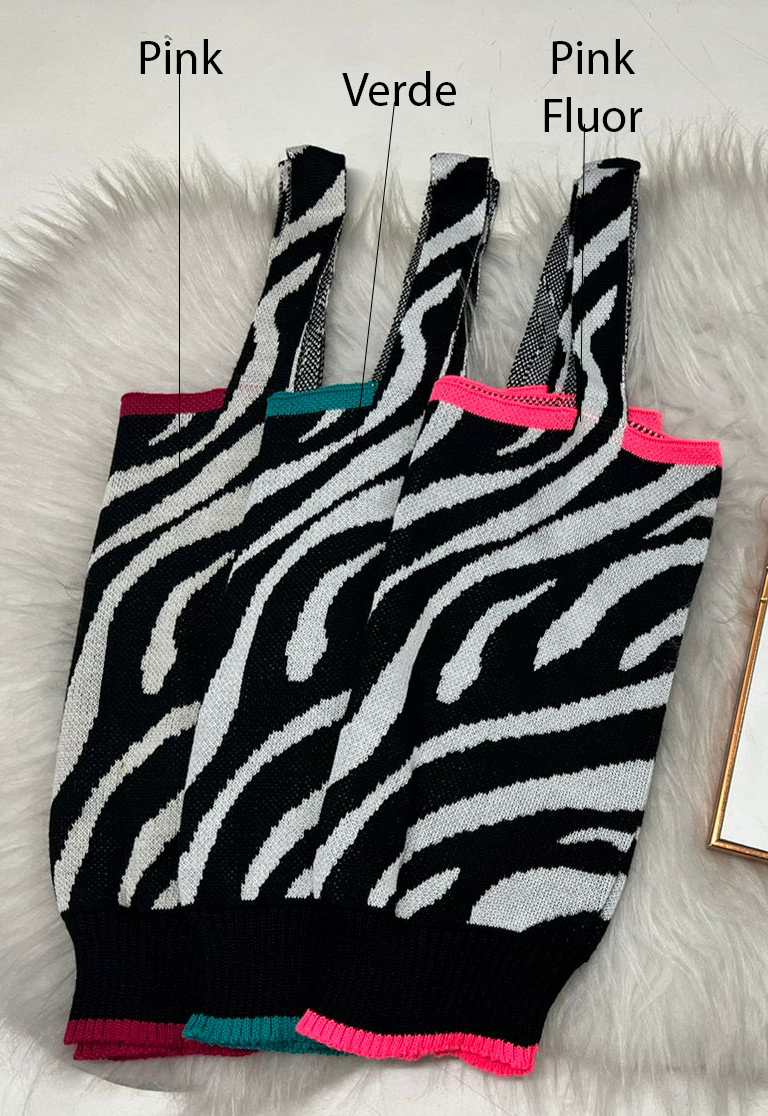 Regata Tricot Alça Zebra — imagem 5