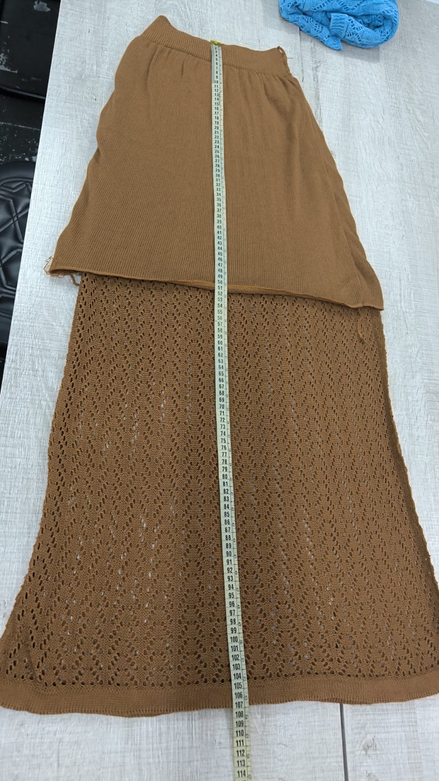 Saia Midi Tricot Vazada — imagem 7