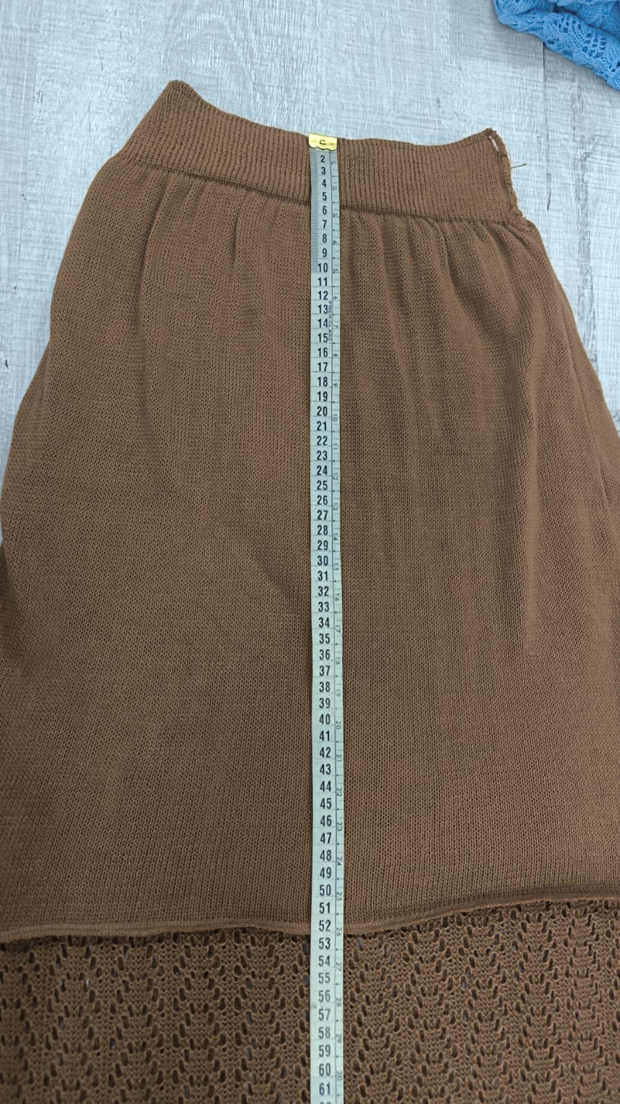 Saia Midi Tricot Vazada — imagem 6