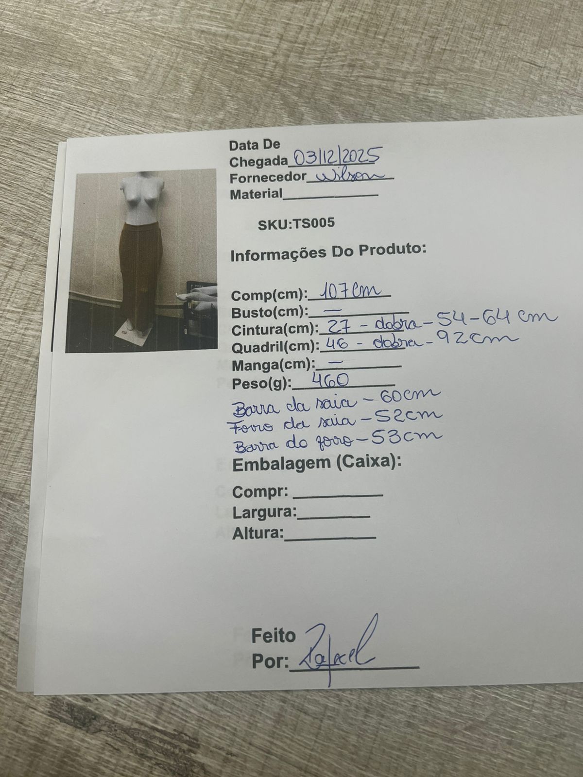 Saia Midi Tricot Vazada — imagem 8